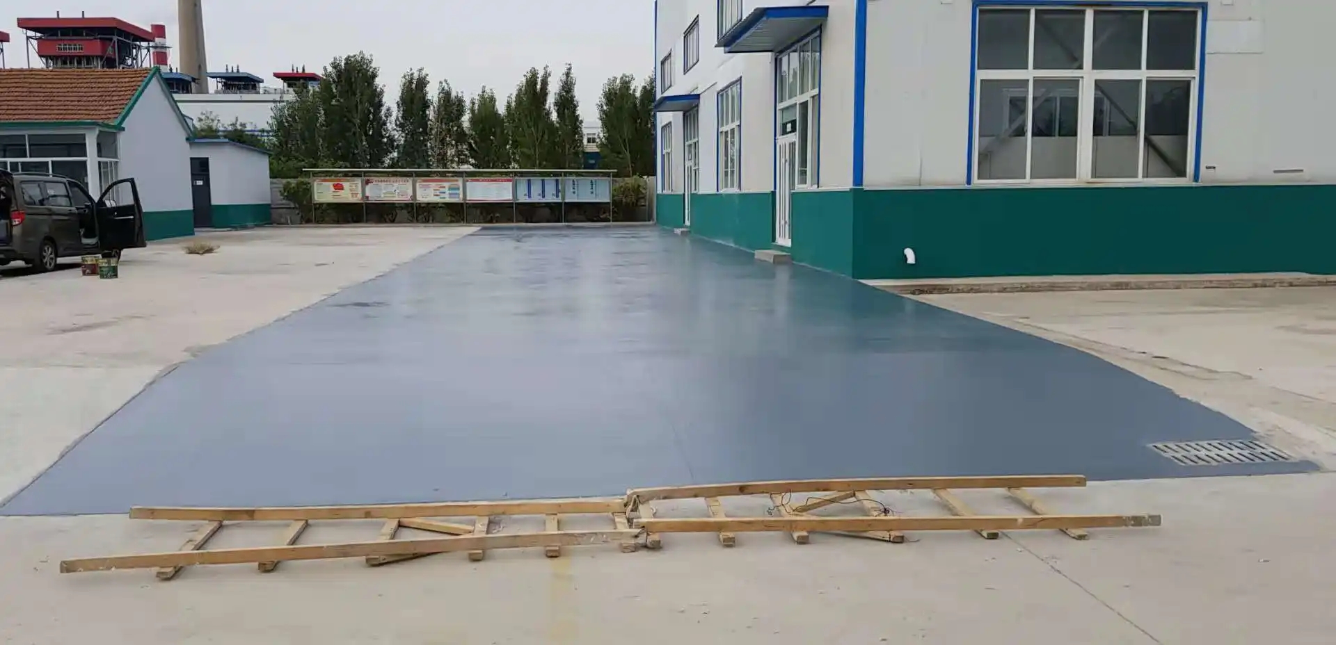 资阳车间厂房地坪漆修补翻新